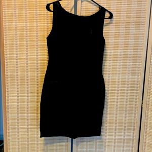 Black pleather dress